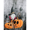  Halloween Gnome With Pumpkins Sign