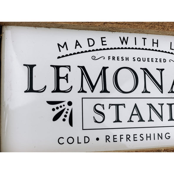 Lemonade Stand Subway Tile Sign