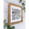 Everything Tastes Better With Dog Hair In It Subway Tile Sign