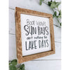 lake days decor