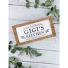 Gigi's Kitchen Subway Tile Sign