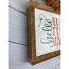 Hello Autumn Fall Subway Tile Sign