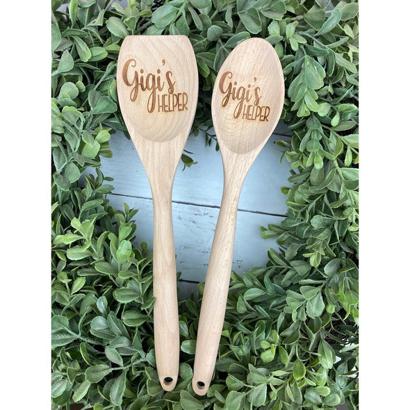 Gigi's Helper Wooden Spoon