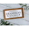 Grandma's Kitchen Subway Tile Sign