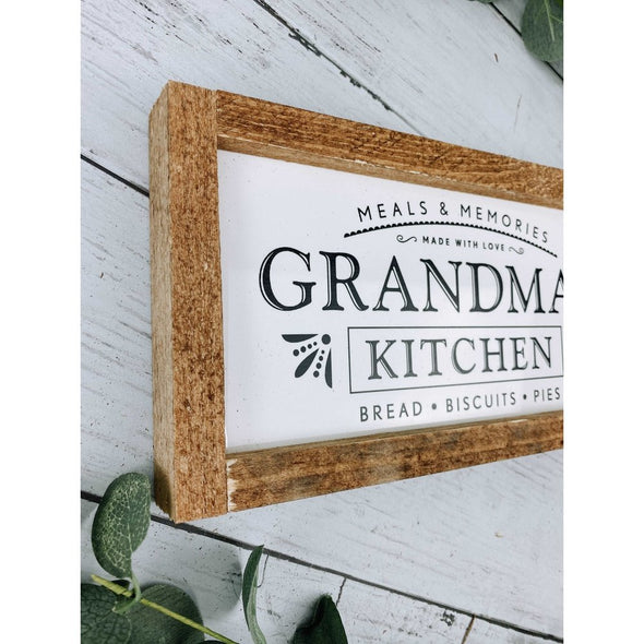 Grandma's Kitchen Subway Tile Sign