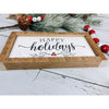 Happy Holidays Subway Tile Sign