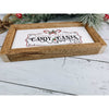 Candy Cane Lane Subway Tile Sign