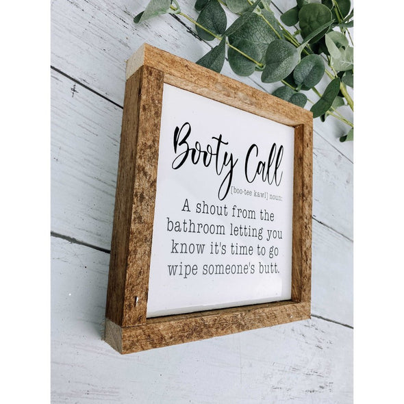 Booty Call Bathroom Decor