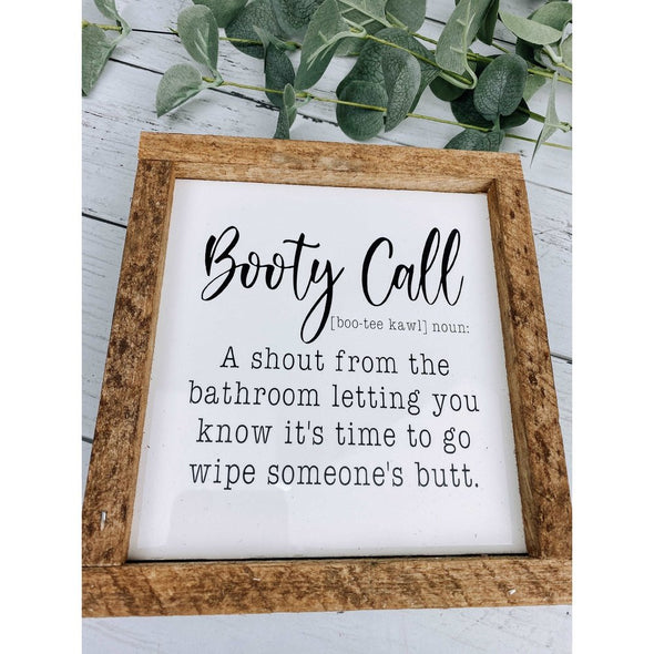 A Shout Out Bathroom Sign