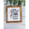 I Love Jesus But I Cuss A Little Subway Tile Sign