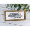 As For Me & My House We Will Serve Juice Boxes Subway Tile Sign