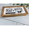 Fresh Soap & Water Hand Towels Extra Subway Tile Sign