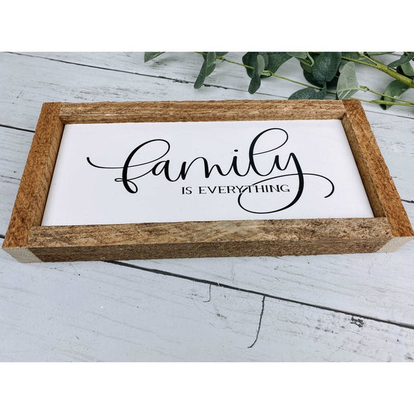 Family Is Everything Subway Tile Sign