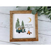 Camp More Worry Less Camping Subway Tile Sign, Camping Sign, Camping Decor, Camp Life
