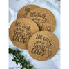 Dog Hair Is My Favorite Color Cork Coasters