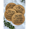 In My Defense I Was Left Unsupervised Cork Coasters