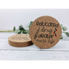 Educated Drug Dealer Cork Coasters