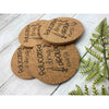 Educated Drug Dealer Cork Coasters