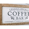 Coffee Bar Subway Tile Sign