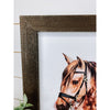 Watercolor Horse Wood Sign