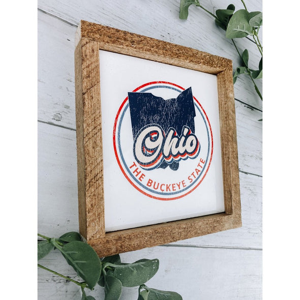 buckeye state subway tile sign