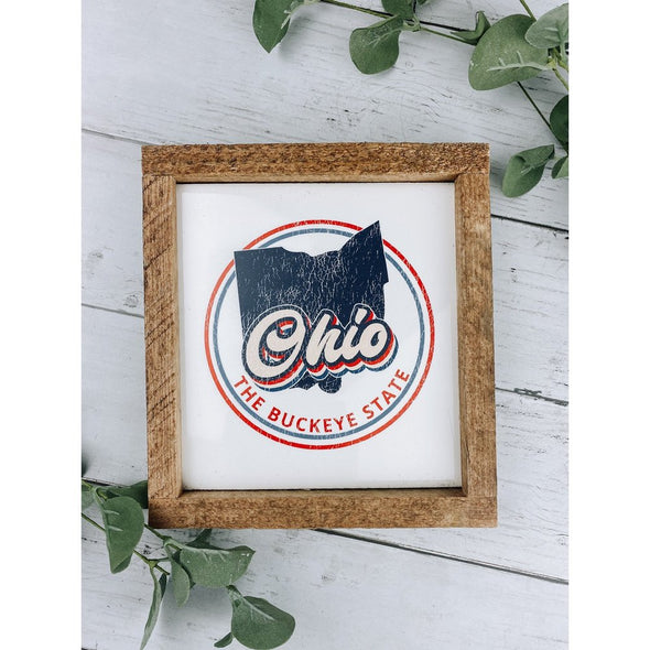 buckeye state subway tile sign