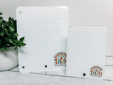 It's A Good Day To Teach Tiny Humans, Teacher Gift, Teacher Desk Decor, Teacher Dry Erase Board