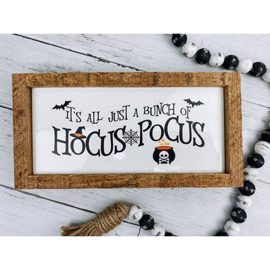 It's All Just A Bunch Of Hocus Pocus Subway Tile Sign
