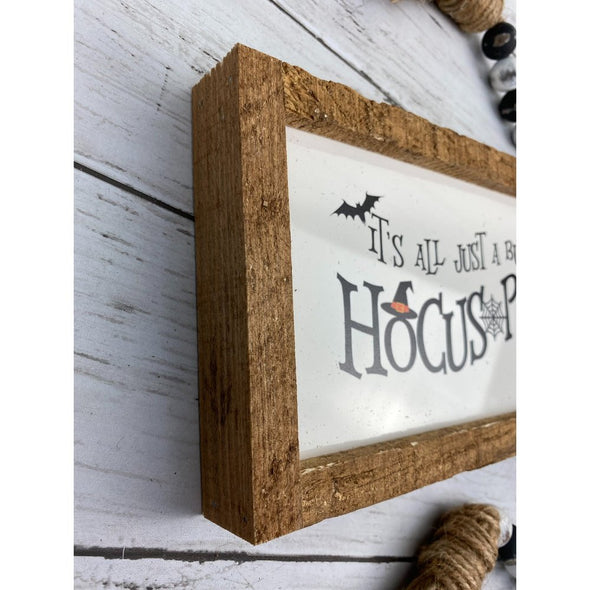 It's All Just A Bunch Of Hocus Pocus Subway Tile Sign
