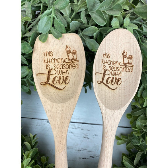 This Kitchen Is Seasoned With Love Wooden Spoon