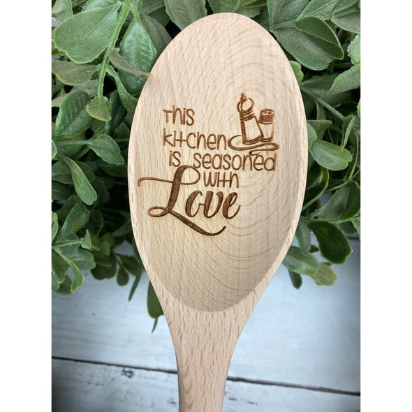 This Kitchen Is Seasoned With Love Wooden Spoon