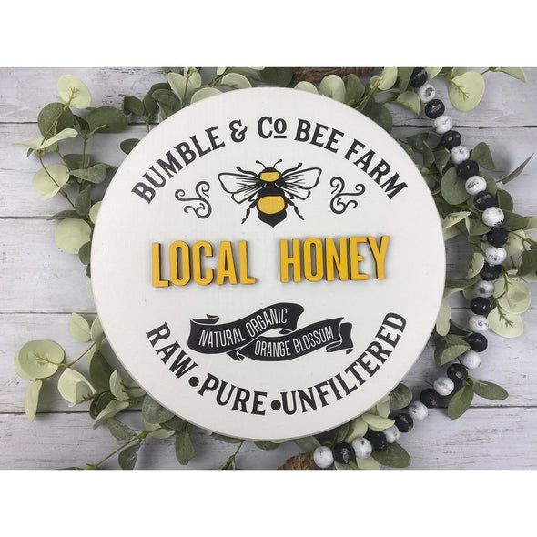 Local HoneyRound Sign