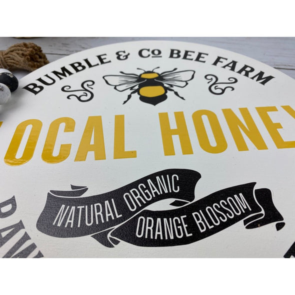 Local HoneyRound Sign