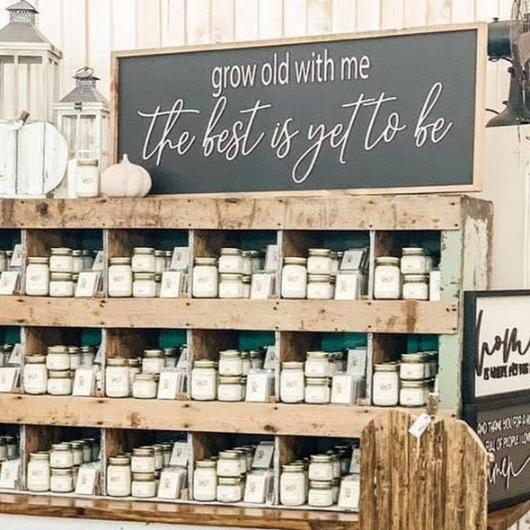 Grow Old With Me The Best Is Yet To Be Wood Sign
