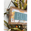 Pumpkin Patch Fall Wood Sign