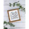 teach love inspire subway tile sign