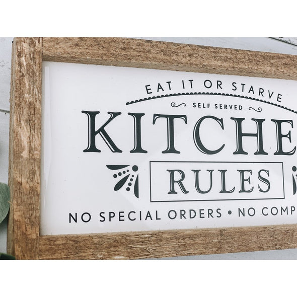 kitchen rules eat it or starve subway tile sign