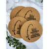 Just A Beer Drinker With A Fishing Problem Cork Coasters