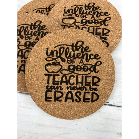 Penguins Cork Coasters