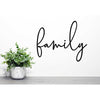 Family Wood Cut Word (littlerose)